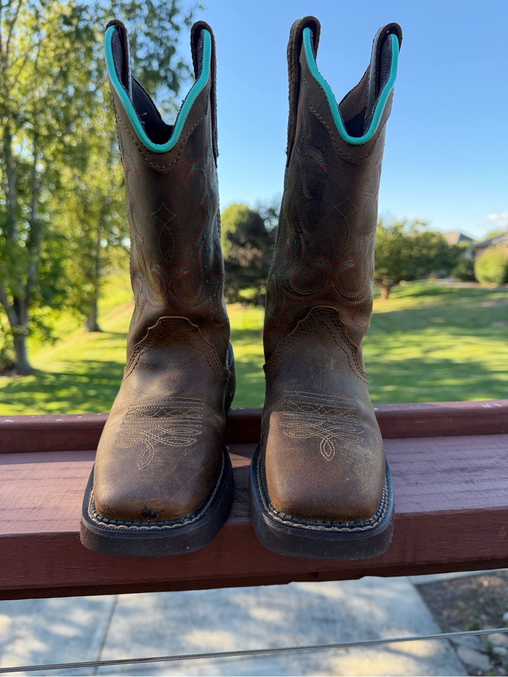 Justin Gypsy boots GUC 6.5